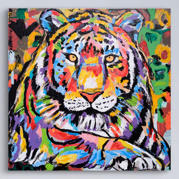 Tiger, Tiger Burning Bright (Original Painting)