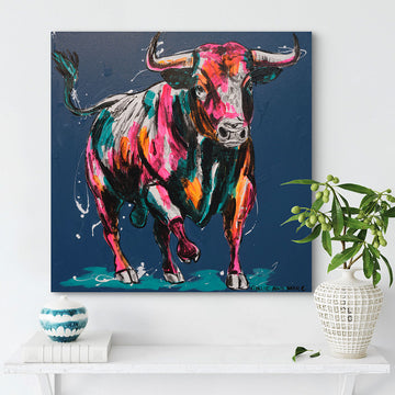 Time of the Bull (Original Painting)