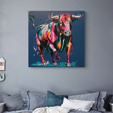 Time of the Bull (Original Painting)