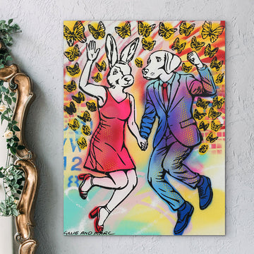 Together We Found Forever (Original Painting)