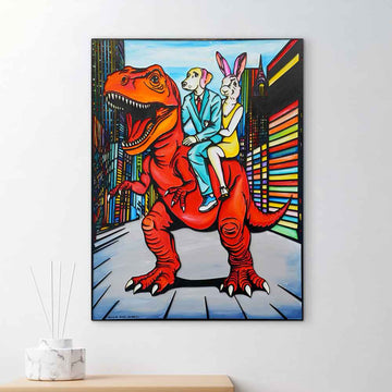 Together, We Can Travel to the Ends of the Earth (Original Painting)