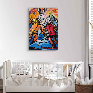 Tracks in the Snow (Original Painting)