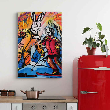 Tracks in the Snow (Original Painting)