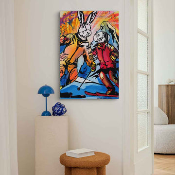 Tracks in the Snow (Original Painting)