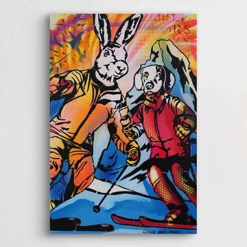 Tracks in the Snow (Original Painting)