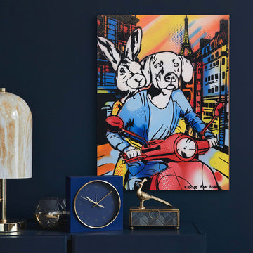 True Love in Paris (Original Painting)