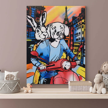 True Love in Paris (Original Painting)