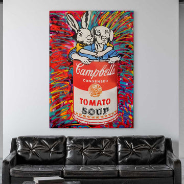 Two Hearts One Planet (Original Painting)