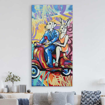 Two Is Never a Crowd (Original Painting)