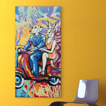 Two Is Never a Crowd (Original Painting)