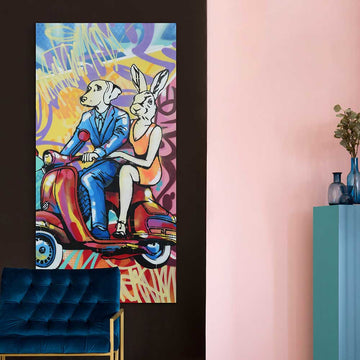 Two Is Never a Crowd (Original Painting)