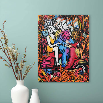 Two Souls One Destiny (Original Painting)