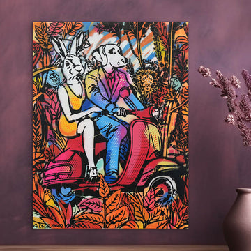 Two Souls One Destiny (Original Painting)