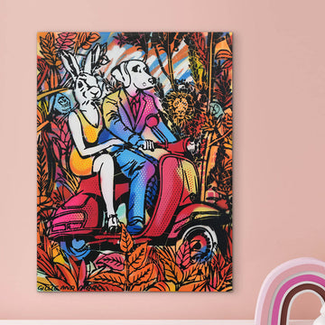 Two Souls One Destiny (Original Painting)