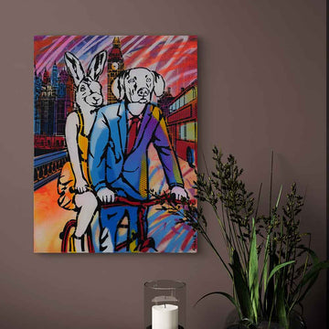 Under the Big Ben Sky (Original Painting)