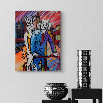 Under the Big Ben Sky (Original Painting)