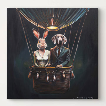 Up, Up and Away (Original Painting)