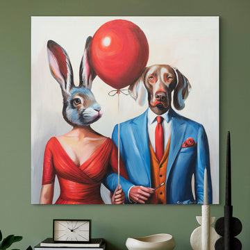 Up, Up, and Away (Original Painting)