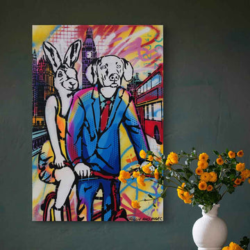 Urban Symphony (Original Painting)