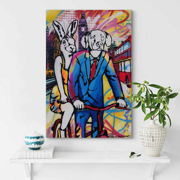 Urban Symphony (Original Painting)