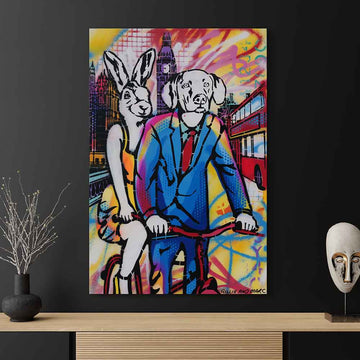 Urban Symphony (Original Painting)