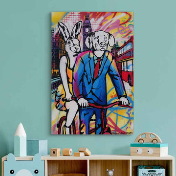 Urban Symphony (Original Painting)