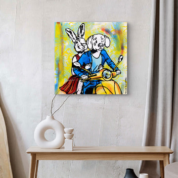 Vespa Power (Original Painting)