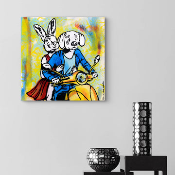 Vespa Power (Original Painting)