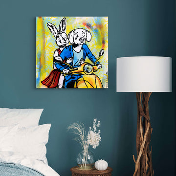 Vespa Power (Original Painting)