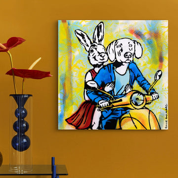 Vespa Power (Original Painting)