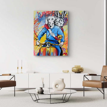 Vespa Magic (Original Painting)