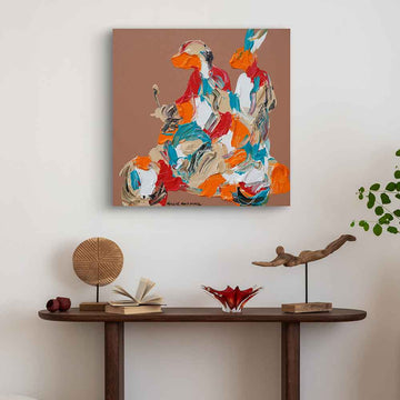 Vespa Making Waves in the Future (Original Painting)