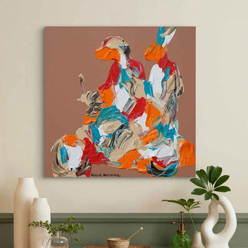 Vespa Making Waves in the Future (Original Painting)