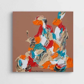 Vespa Making Waves in the Future (Original Painting)