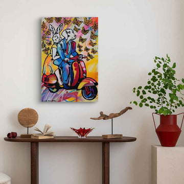 Vespa Vibes (Original Painting)