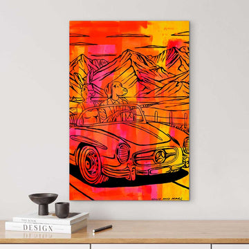 Vintage Ride (Original Painting)