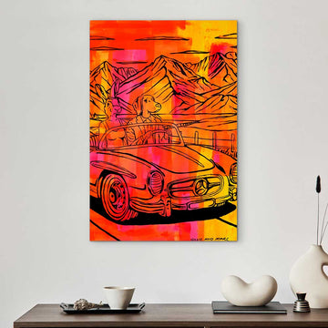 Vintage Ride (Original Painting)