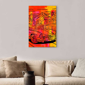 Vintage Ride (Original Painting)
