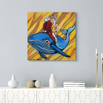 Whale of a Time (Original Painting)