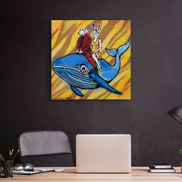 Whale of a Time (Original Painting)