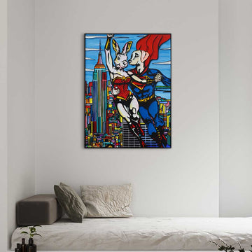 We Are All Heroes (Original Painting)