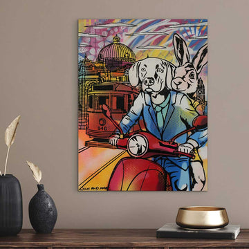 We Call Melbourne Home (Original Painting)