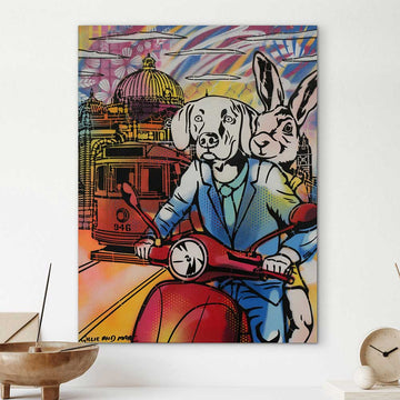 We Call Melbourne Home (Original Painting)