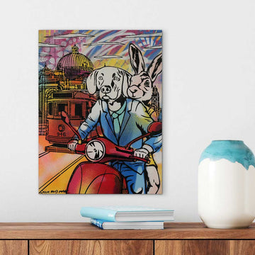 We Call Melbourne Home (Original Painting)