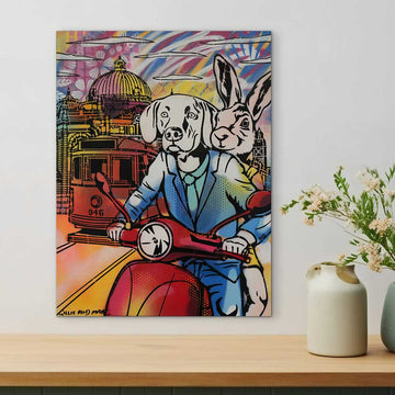 We Call Melbourne Home (Original Painting)