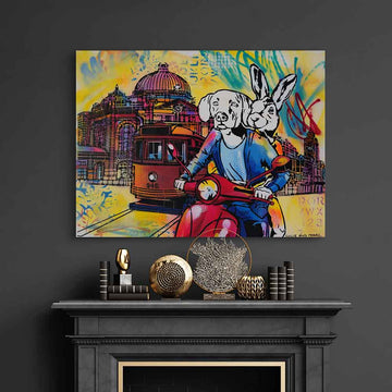 We Love Melbourne (Original Painting)