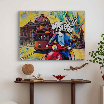 We Love Melbourne (Original Painting)