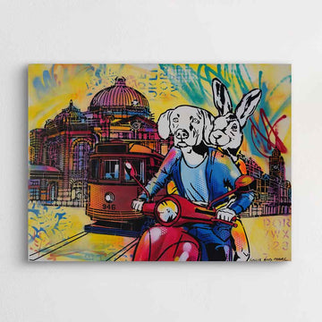 We Love Melbourne (Original Painting)