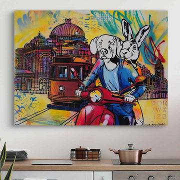 We Love Melbourne (Original Painting)