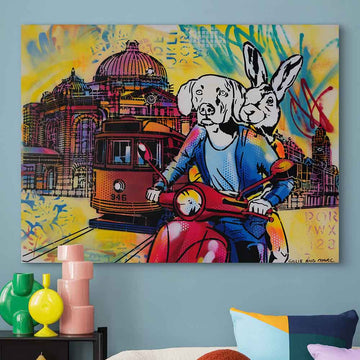 We Love Melbourne (Original Painting)